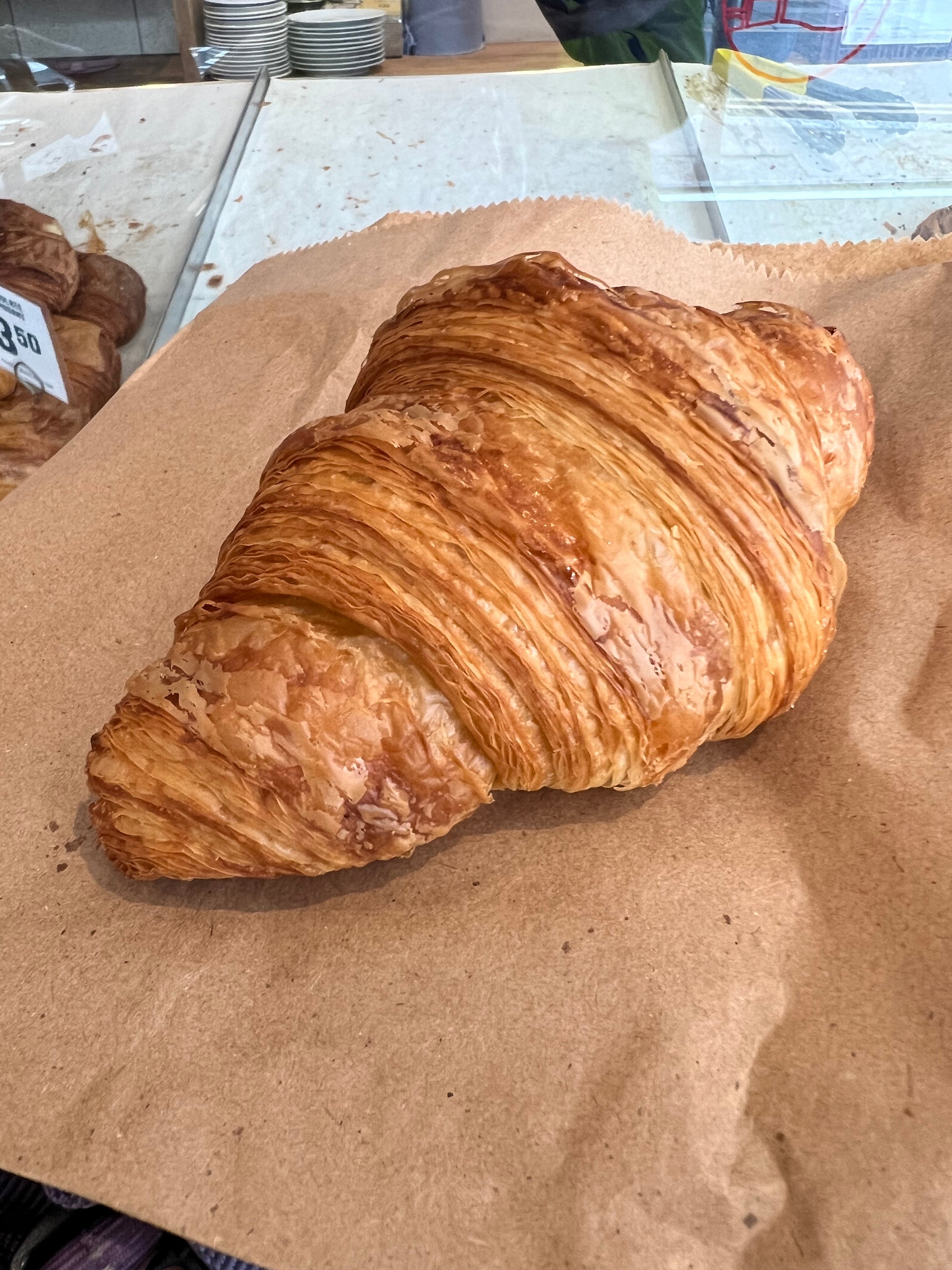 An extra croissant