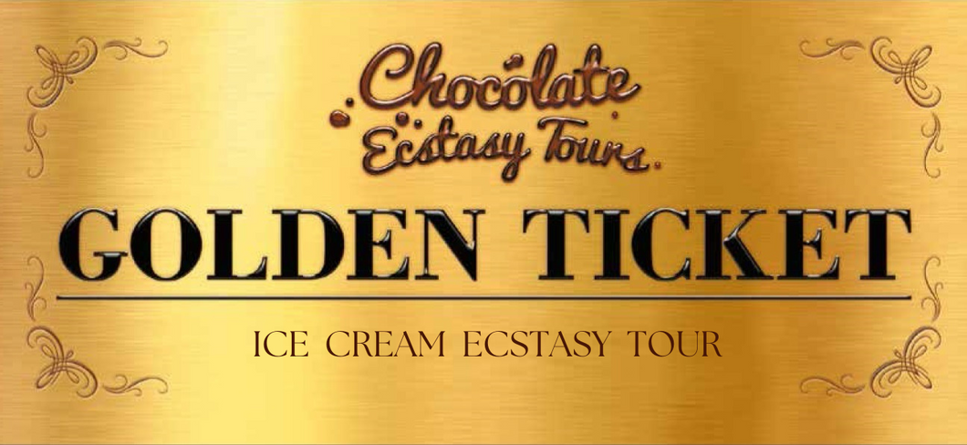 Ice Cream Tour of London Gift Certificate Golden Ticket