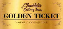 Load image into Gallery viewer, Mayfair Chocolate Tour of London Gift Certificate Golden Ticket
