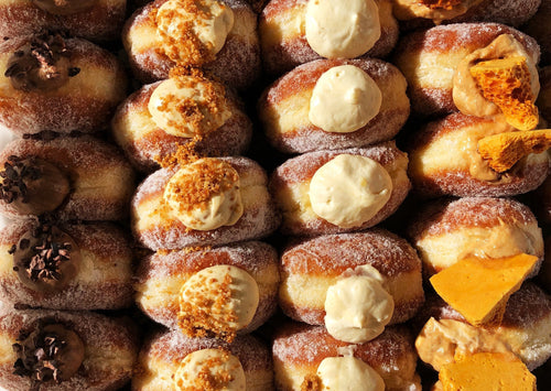 Bread Ahead doughnuts on the Chelsea Sweet Treats Adventure - a London Food Tour